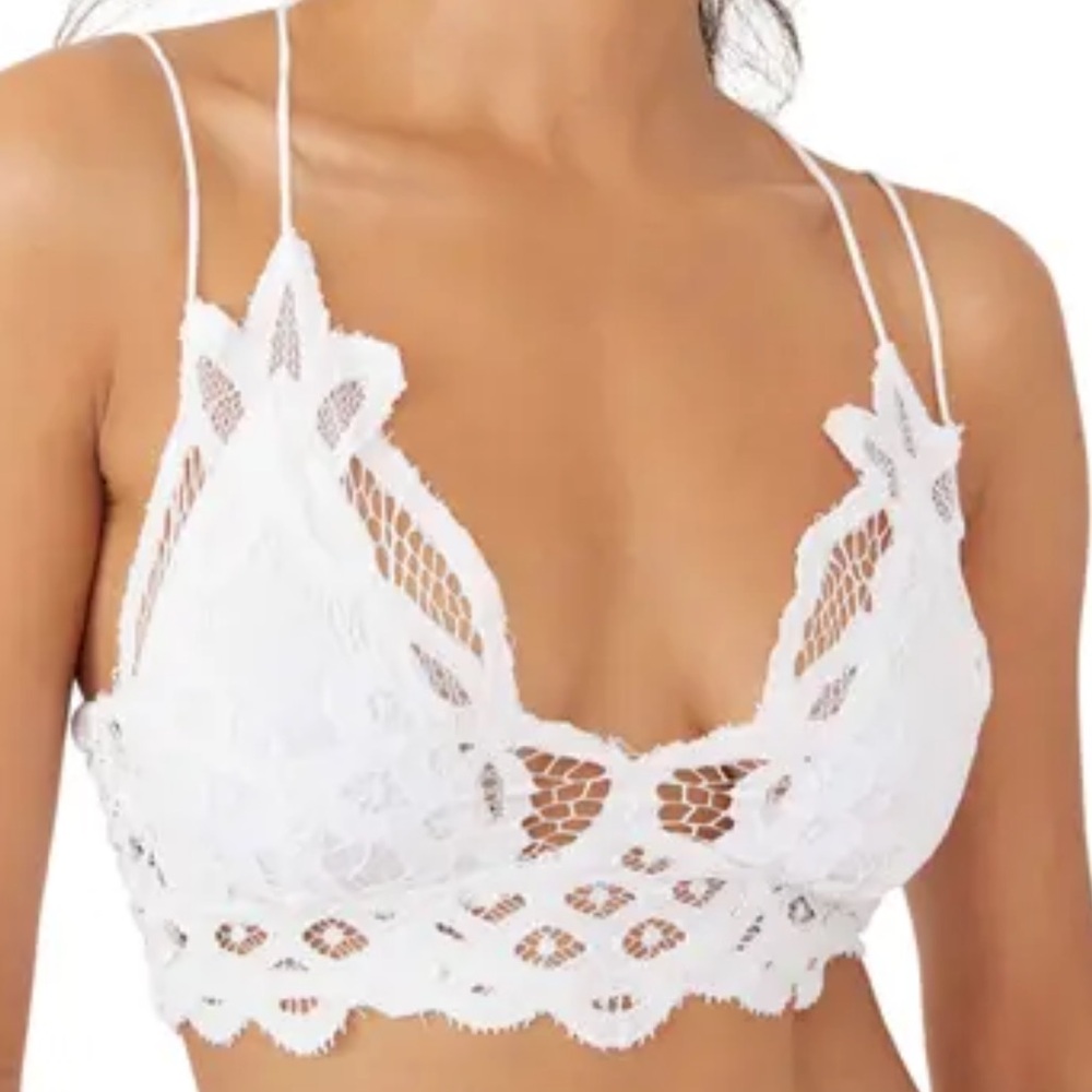 Free People Adella Longline Bralette